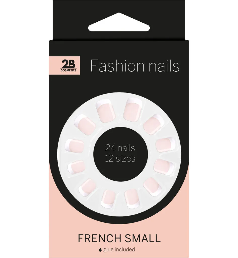 2b Nails french small (24 stuks)