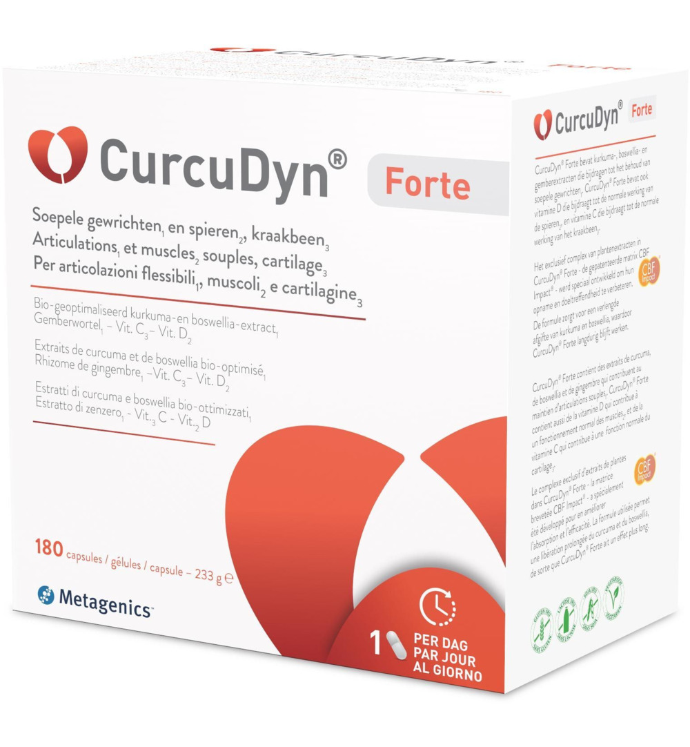 Metagenics Curcudyn Forte (180 capsules)