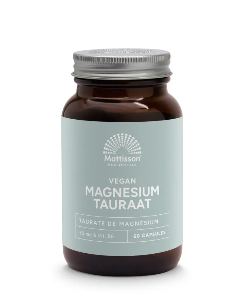 Mattisson Magnesium Tauraat Vegan (60 vega capsules)