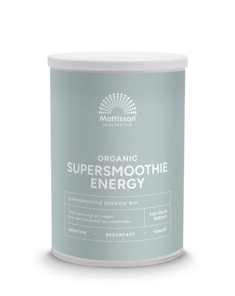 Mattisson Organic Supersmoothie Energy Bio (500 gr)