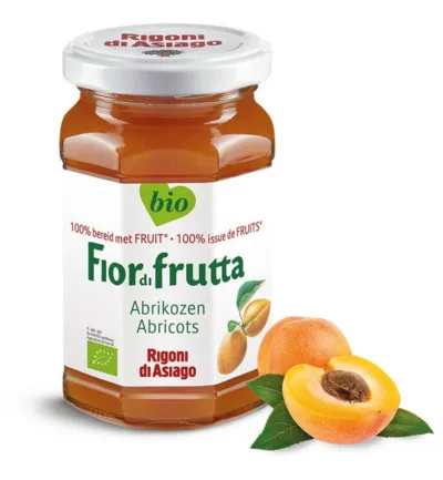 Fiordifrutta Abrikozenjam bio (630 gr)