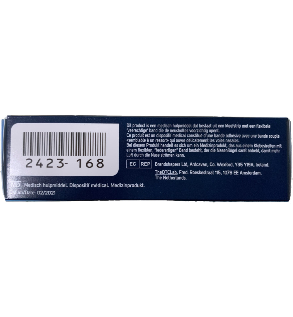 Breathe Right Nasal Strips (30 stuks)