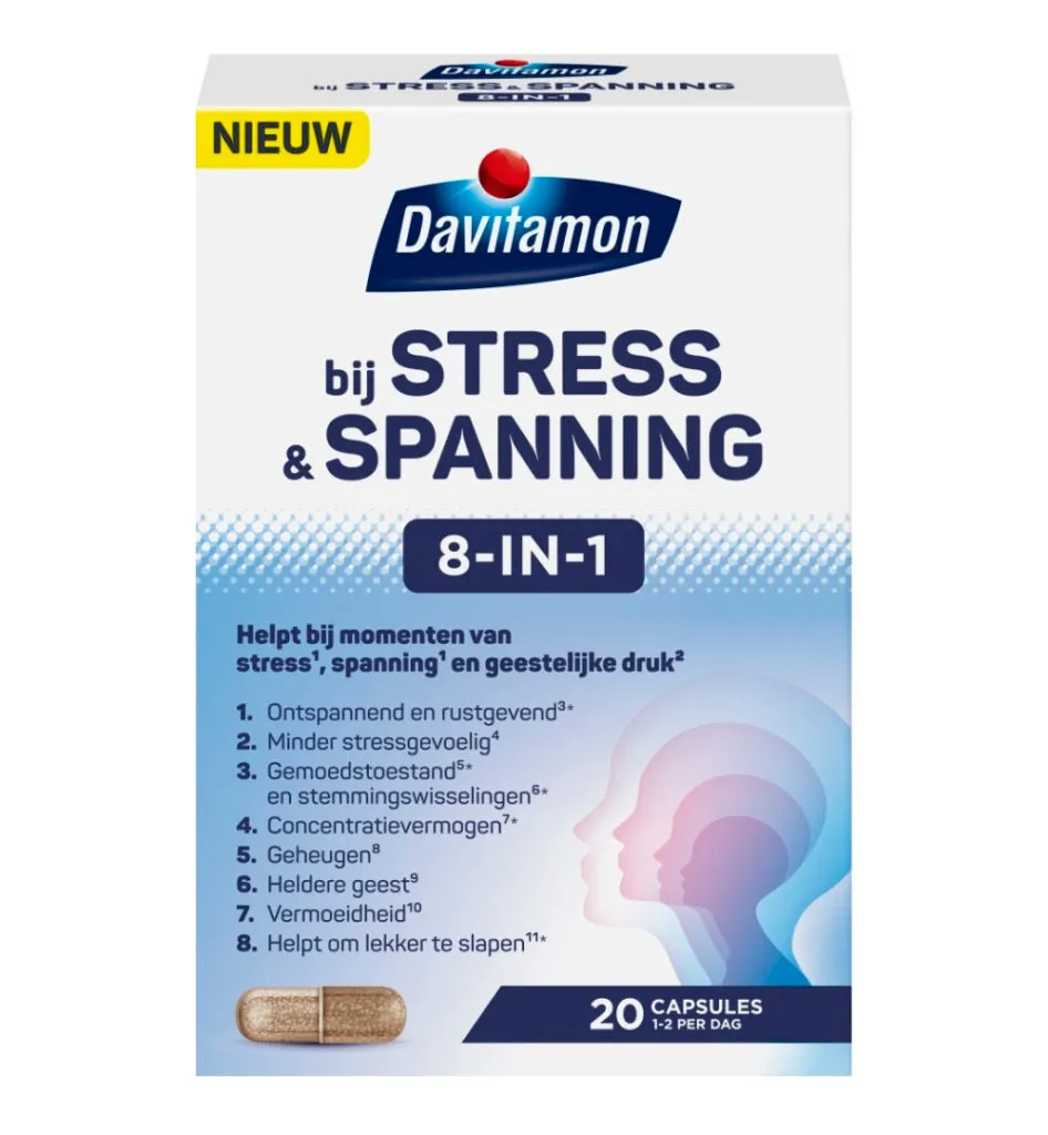 Davitamon Stress & spanning (20 capsules)