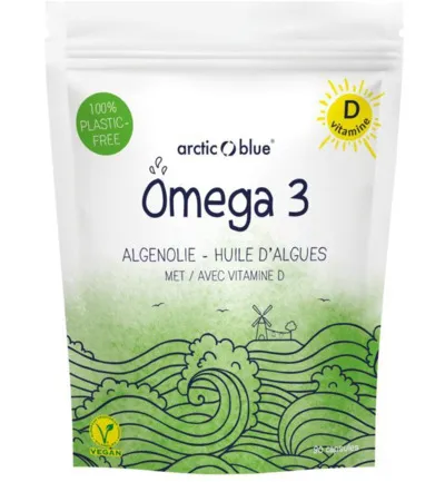 Arctic Blue Omega 3 Algenolie Dha Met Vitamine D (90 capsules)