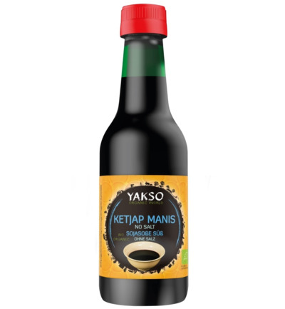 Yakso Ketjap Manis No Salt Bio (250 ml)