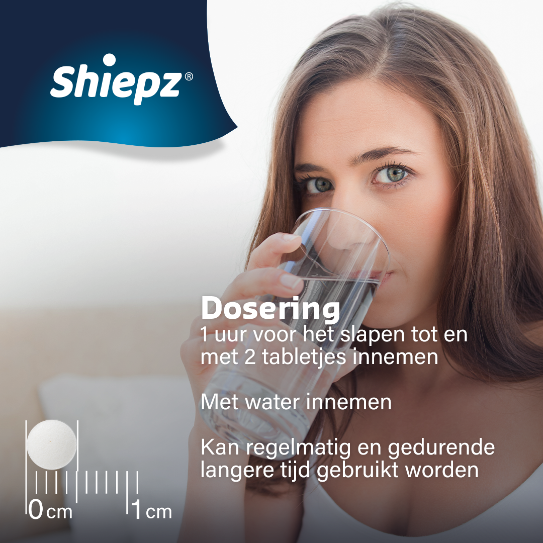 Shiepz Melatonine Time Release (500 tabletten) - image 4