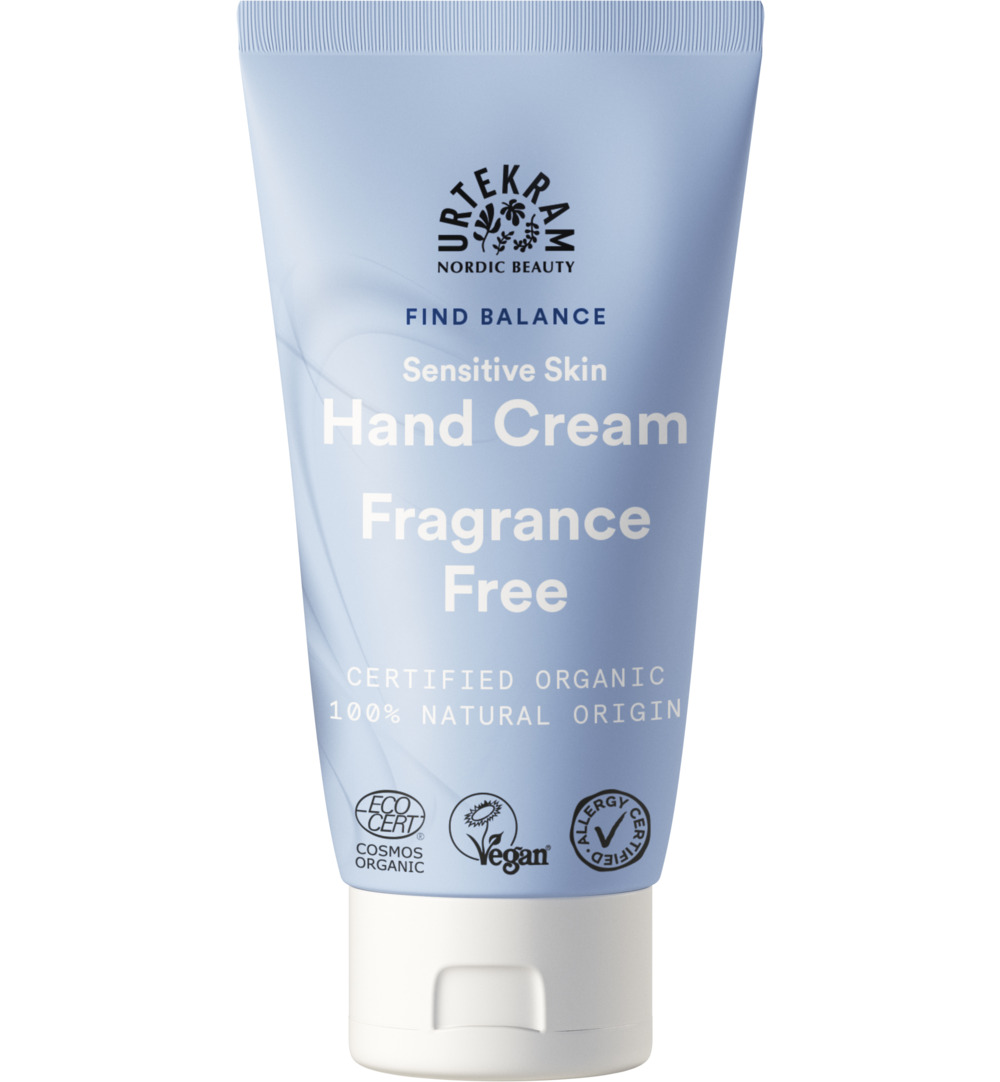 Urtekram Find balance handcream gevoelige huid (75 ml)