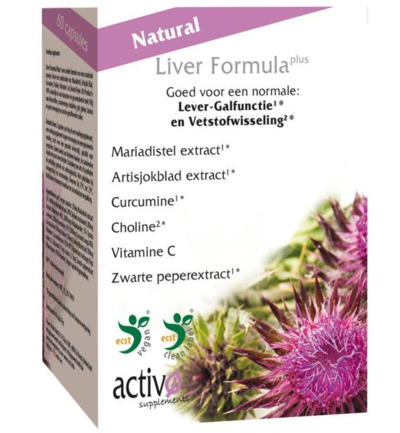 activO Liver formula plus (60 vega capsules)