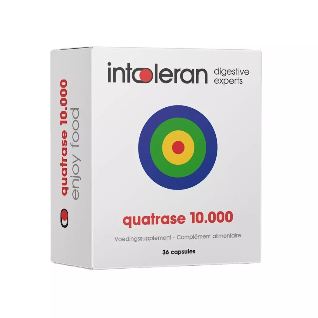 Intoleran Quatrase 10.000 (36 vega capsules)
