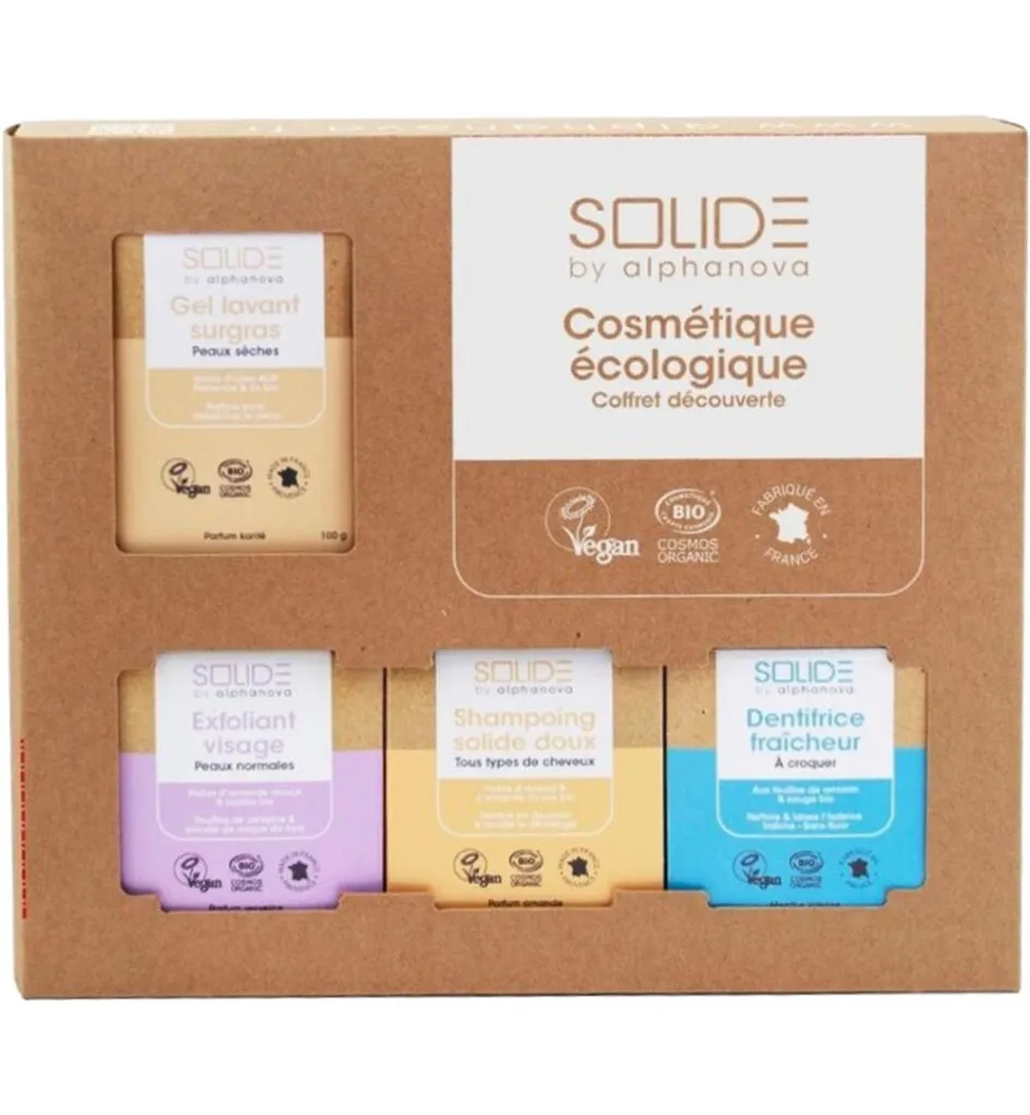 Alphanova Solide Giftbox droge huid 4 producten (1 stuk)