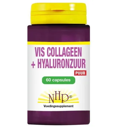 Nhp Vis Collageen Hyaluronzuur Puur (60 capsules)