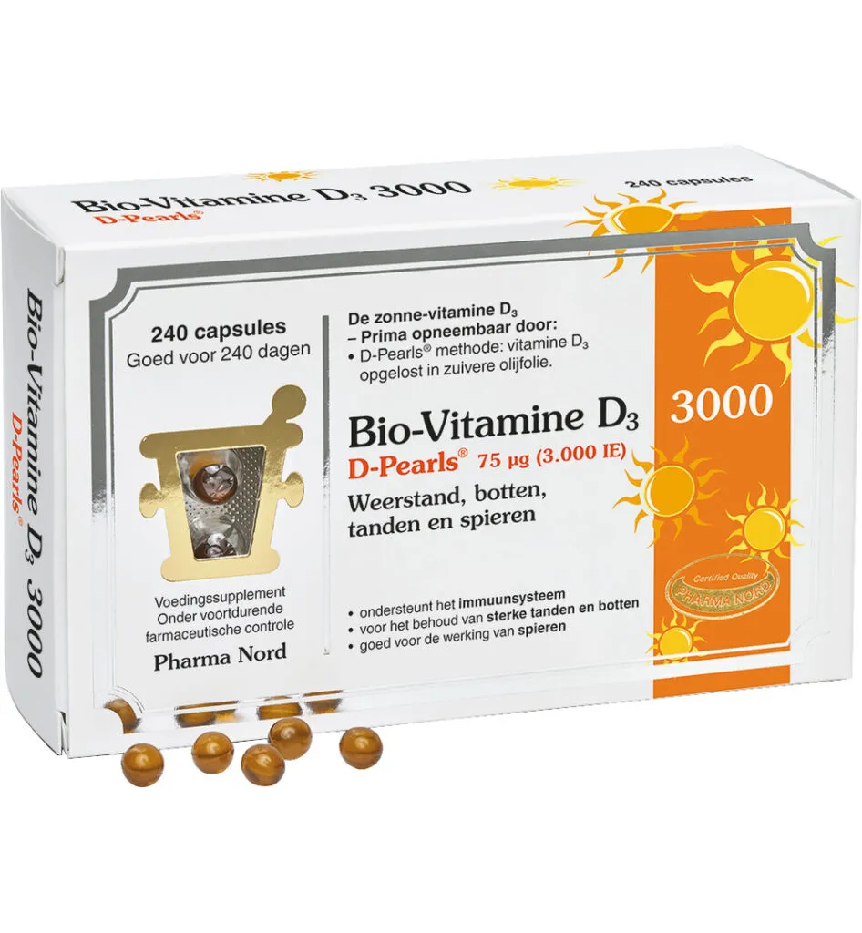 Pharma Nord Bio Vitamine D3 75 mcg (240 capsules)