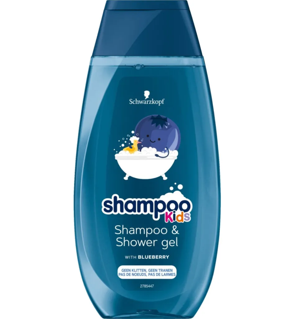 Schwarzkopf Kids blueberry shampoo & showergel (250 ml)