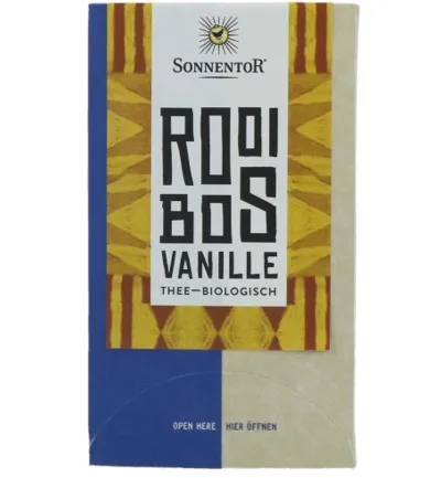Sonnentor Rooibos & vanille bio (20 stuks)