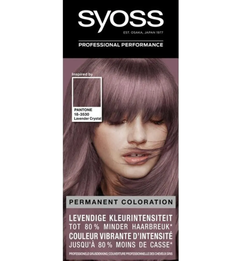 Syoss Color baseline pantone 8-23 lavender crystal (1 set)