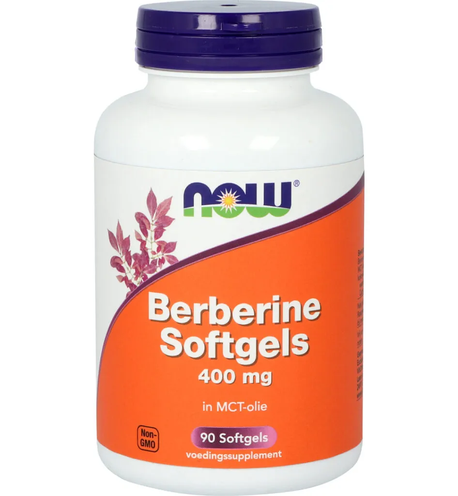 Now Berberine 400mg (90 softgels)