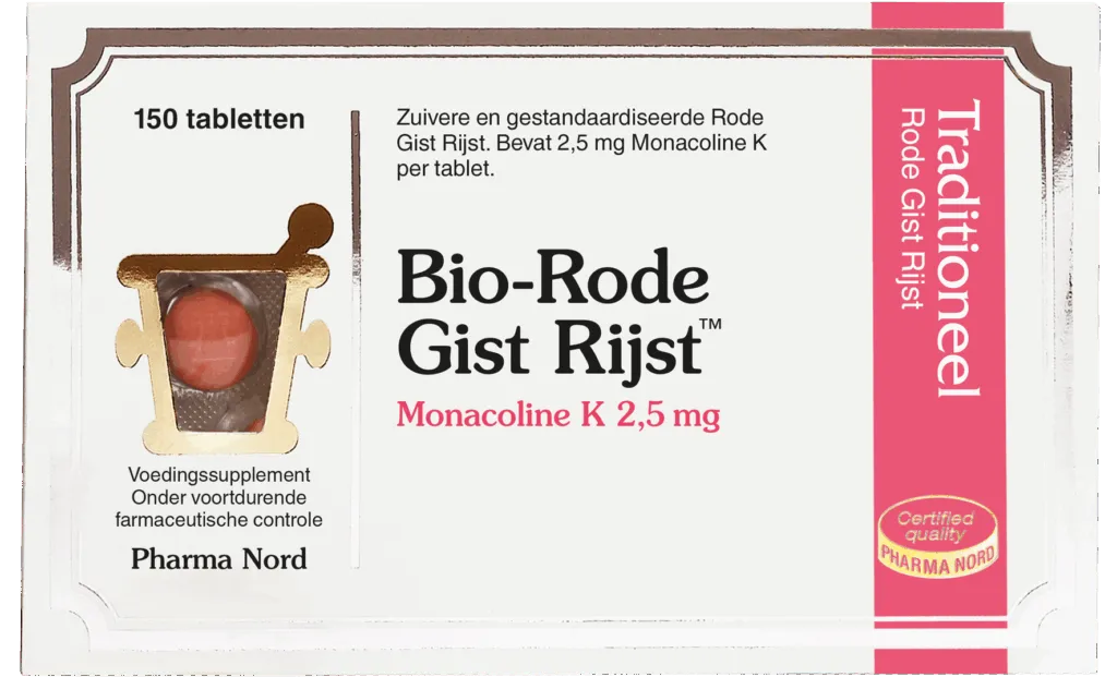 Pharma Nord Bio Rode Gist Rijst (150 tabletten)