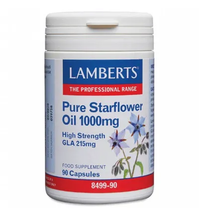 Lamberts Borageolie Starflower 1000Mg (90 vega capsules)