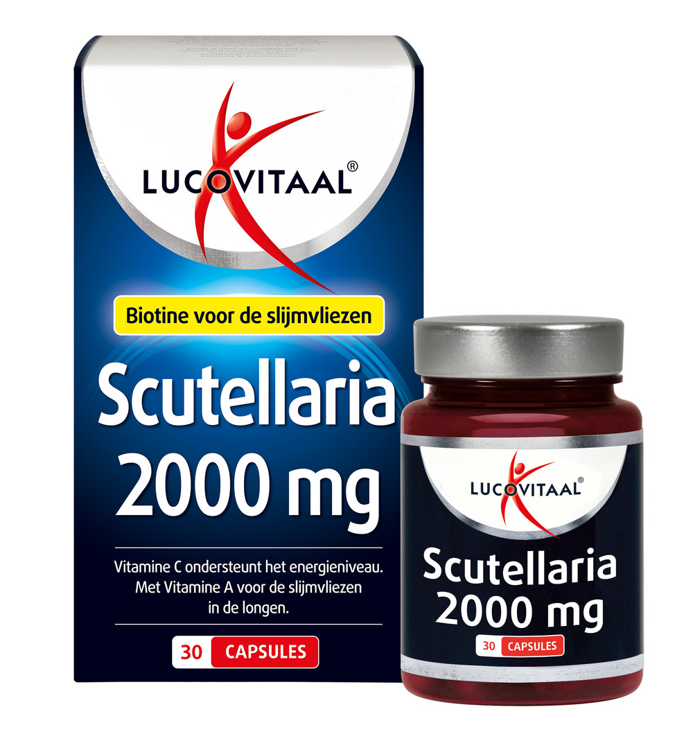 Lucovitaal Scutellaria 2000mg (30 capsules) - image 3