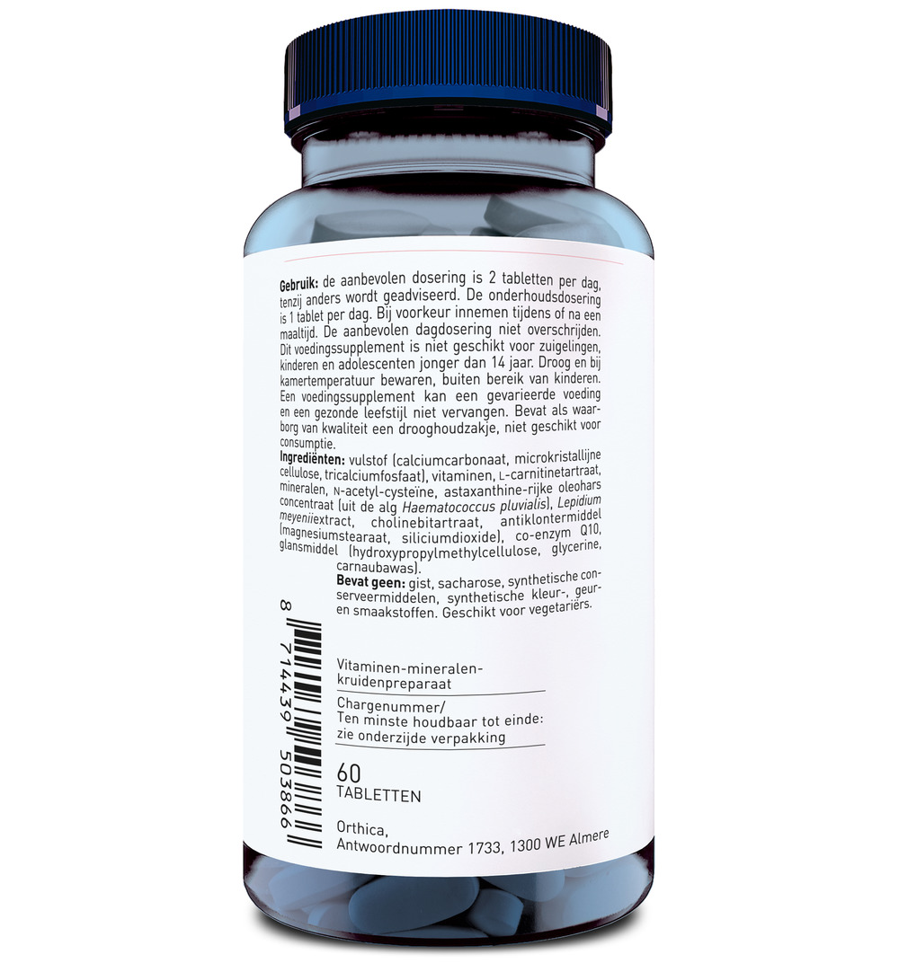 Orthica Multi 4 Men (60 tabletten) - image 2