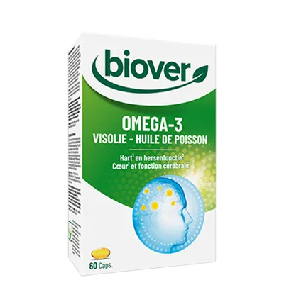 Biover Omega 3 Visolie (60 capsules)