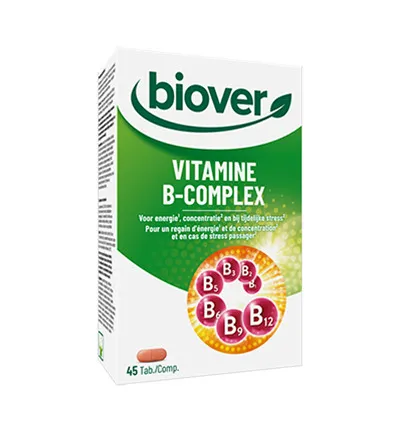 Biover Vitamine B complex all day (45 tabletten)