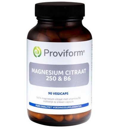 Proviform Magnesium Citraat 250 & B6 (90 vega capsules)