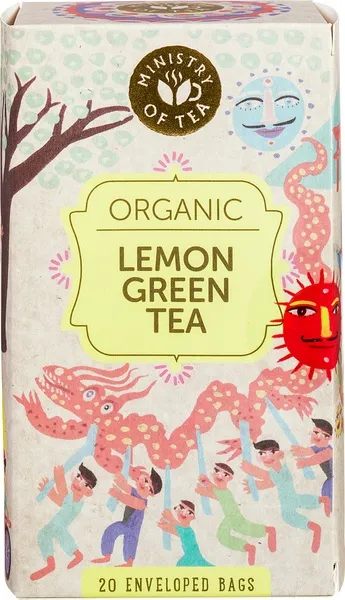 Ministry of Tea Lemongreen tea bio (20 stuks)