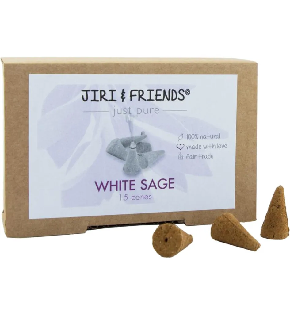 Jiri & Friends Cones witte salie (1 stuk)