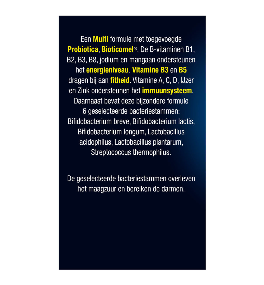 Lucovitaal Probiotica Vitaminen & Mineralen Complex (30 capsules) - image 4