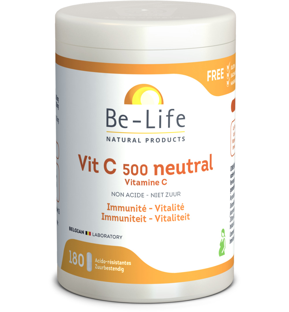 Be-Life Vitamine C500 neutraal (180 capsules)