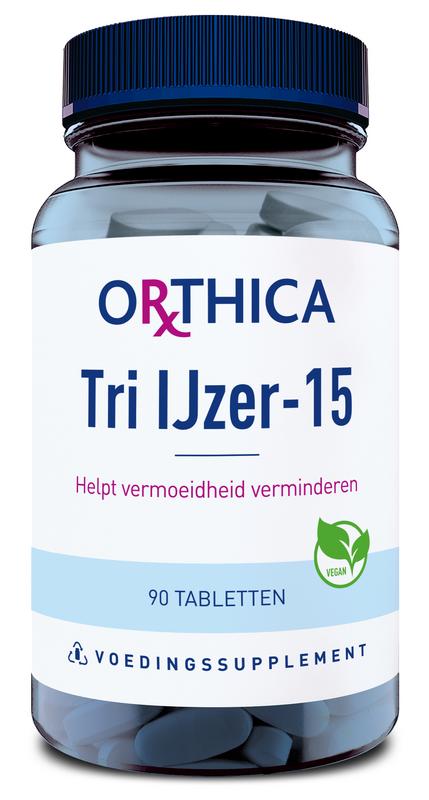 Orthica Tri ijzer 15 (90 tabletten)