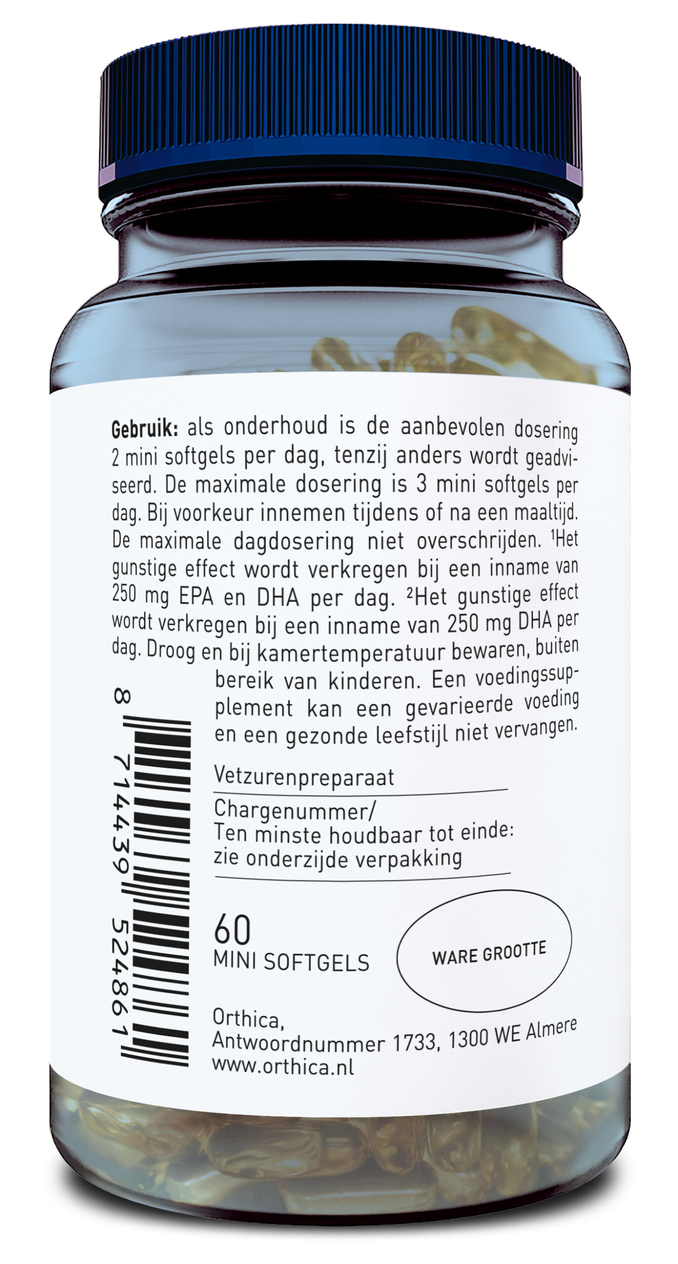 Orthica Omega 3-375 (60 softgels) - image 2
