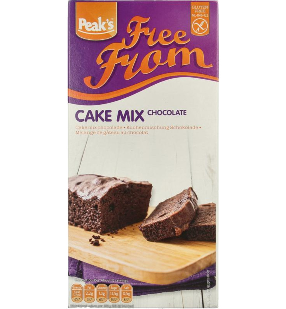 Peaks Chocoladecake Mix (450 gr)