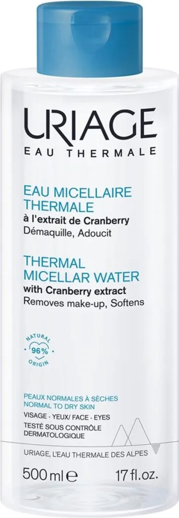 Uriage Thermal micellar water normale/droge huid (500 ml)