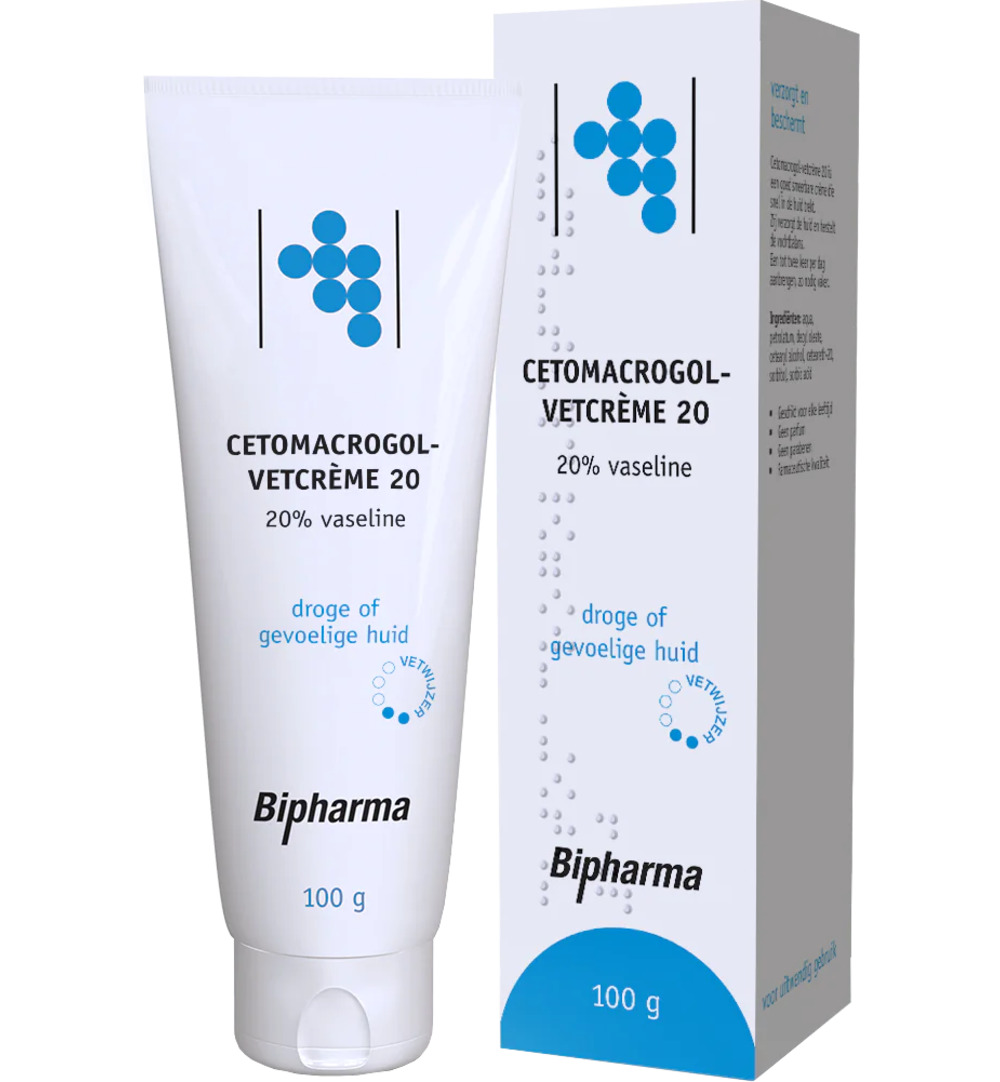 Bipharma Cetomacrogol vetcreme 20 (100 gr)
