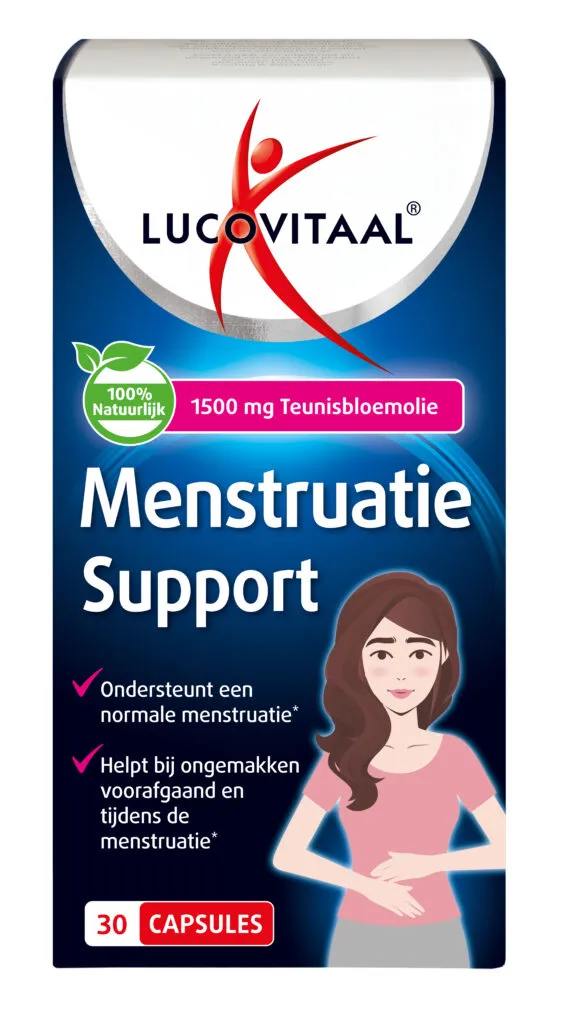 Lucovitaal Menstruatie Support (30 capsules)
