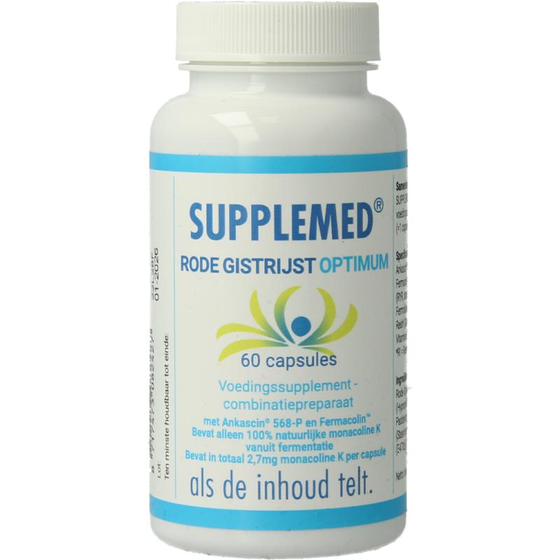 Supplemed Rode gistrijst optimum (60 capsules)