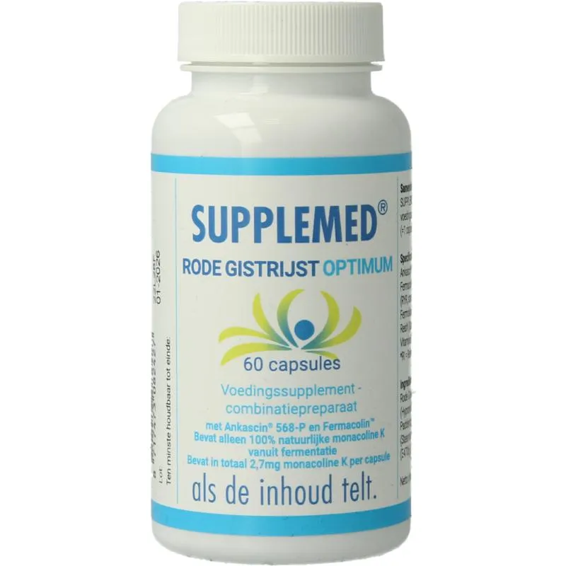 Supplemed Rode gistrijst optimum (60 capsules)