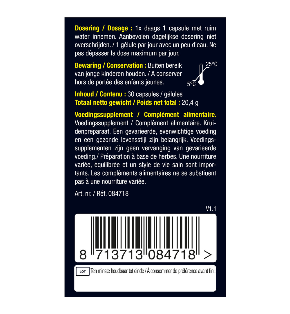 Lucovitaal Vegan Quercetine 500mg (30 capsules) - image 6