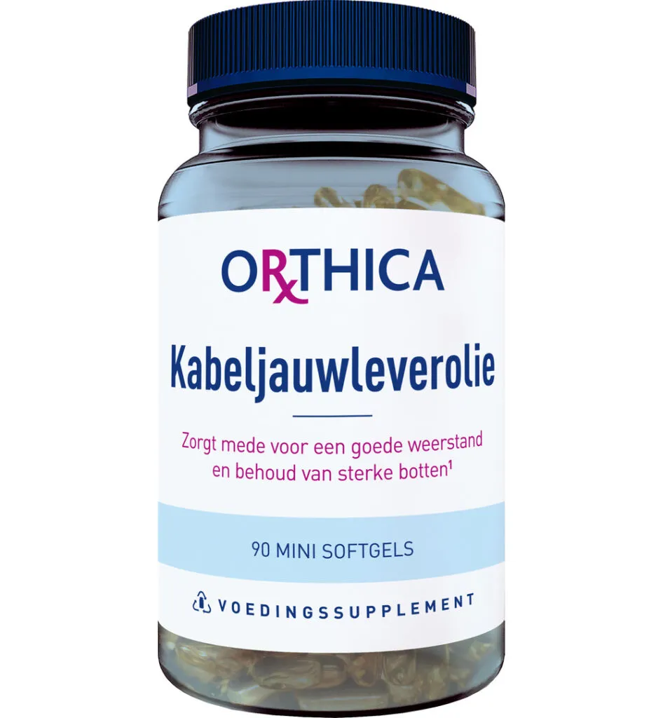 Orthica Kabeljauwleverolie (90 Softgels)