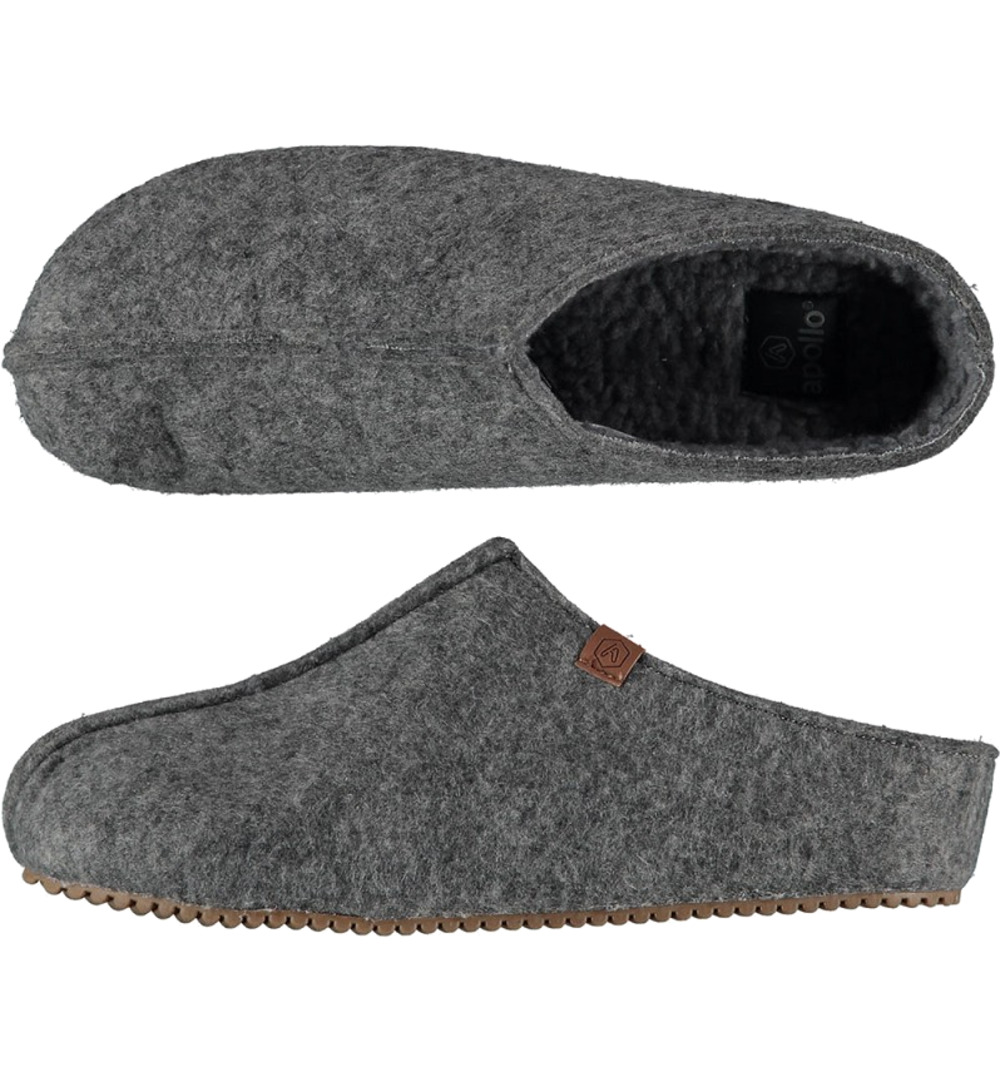 Apollo Zweedse slofgrijs maat 41/42 (1 paar)