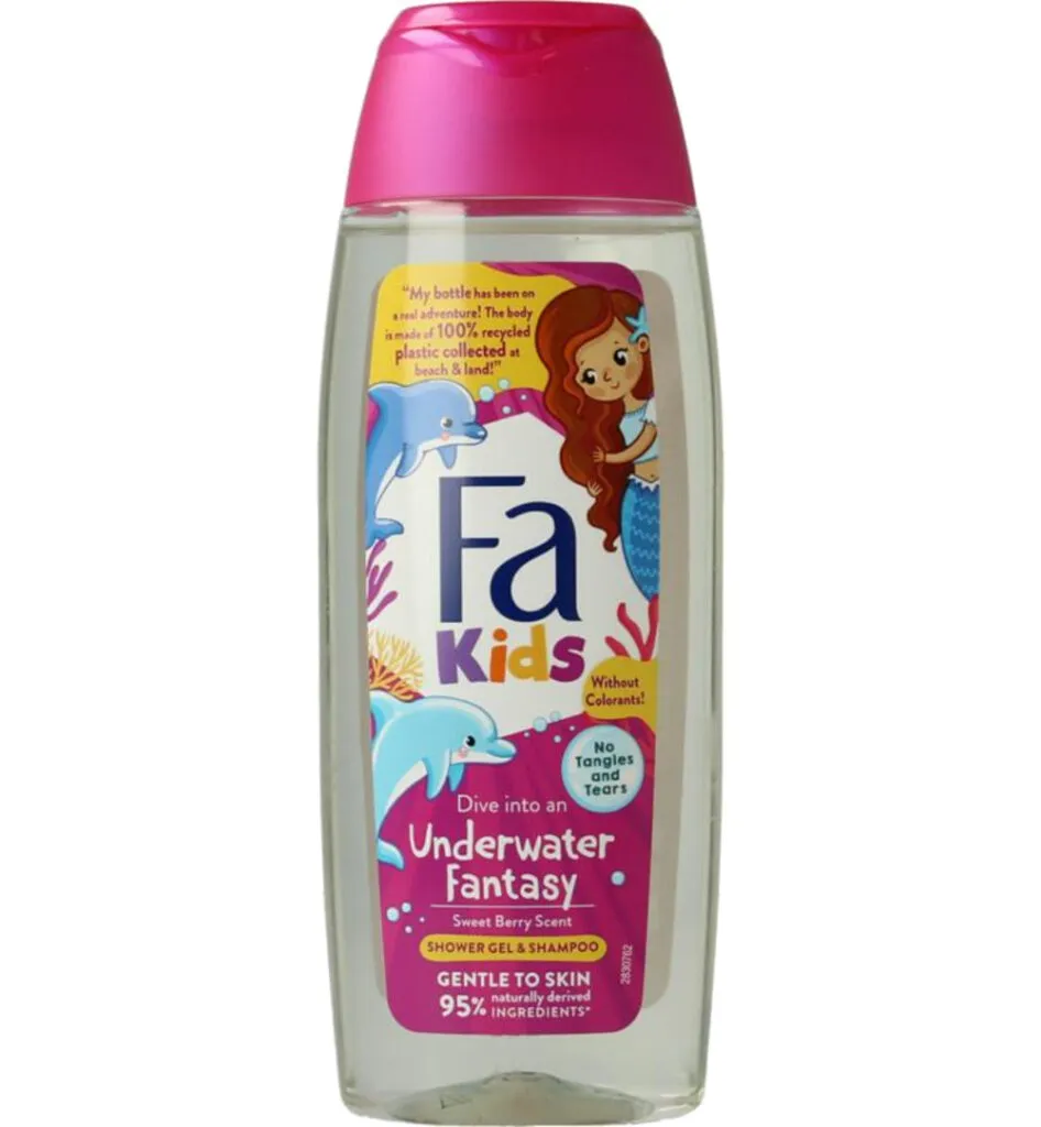 Fa Kids douche & shampoo mermaid (250 ml)
