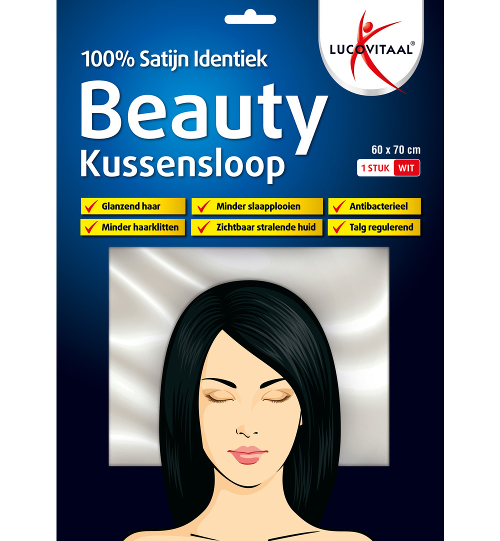 Lucovitaal Beauty Kussensloop 60x70cm (1 stuk)
