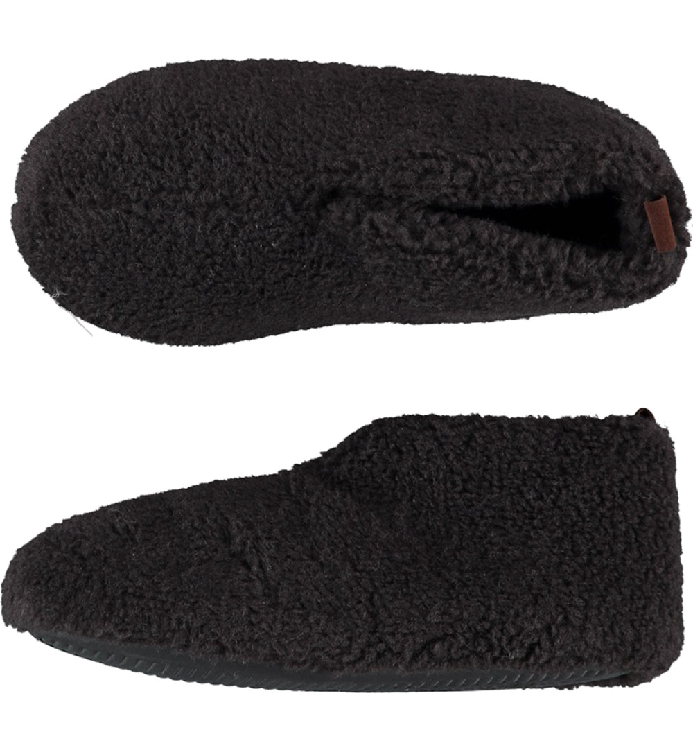 Apollo Slof dames teddy antraciet 37/38 (1 paar)