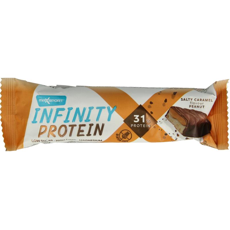 Maxsport Protein Infinity Reep Salty Ca Ramel-Peanut (55 gr)