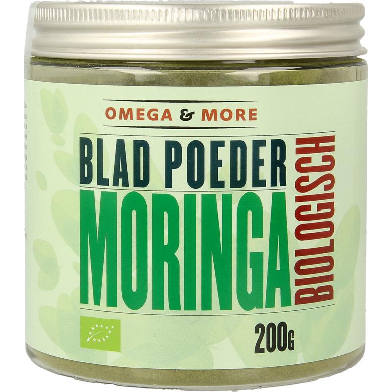 Omega & More Moringa Poeder Bio (200 gr)