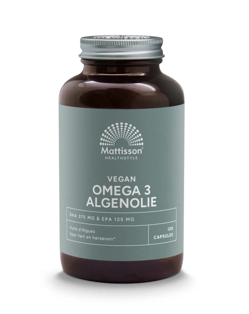 Mattisson Vegan Omega 3 Algenolie Dha 37 5Mg Epa 125Mg (120 softgels)