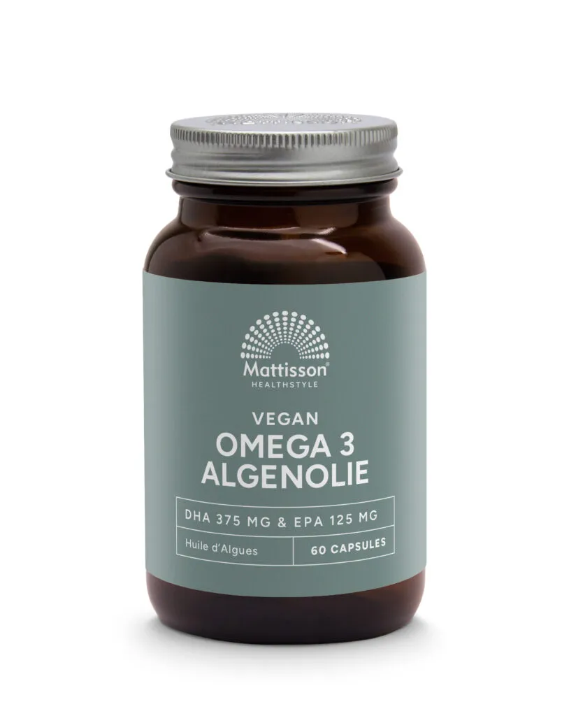 Mattisson Vegan Omega 3 Algenolie Dha 37 5Mg Epa 125Mg (60 softgels)
