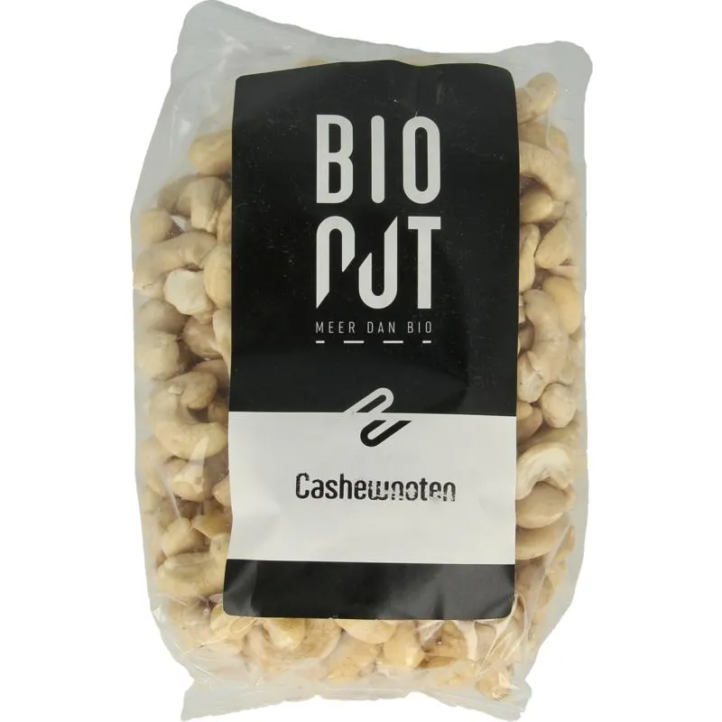 Bionut Cashewnoten Ongezouten Bio (500 gr)